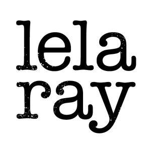 lela ray logo typeface